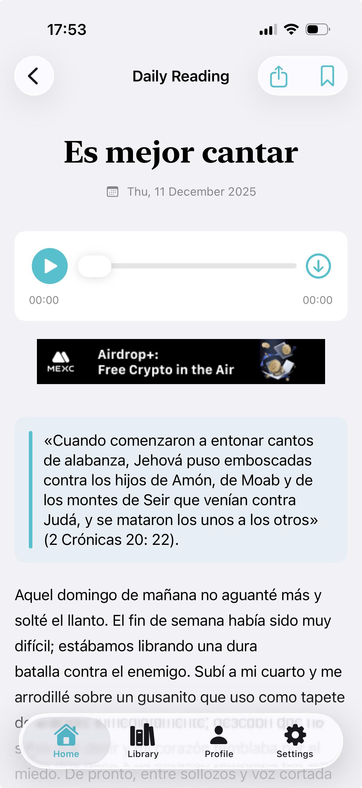 Devoción Matutina App
